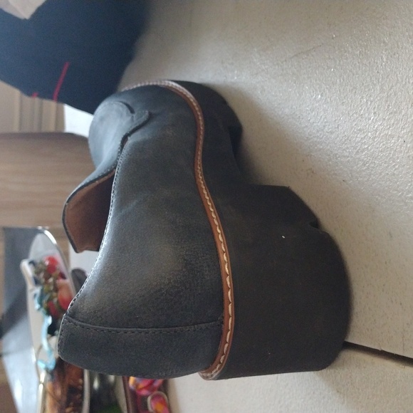 Naturalizer Womens Cabaret Faux Leather Padded Insole Loafers size 8.5 Gray - Picture 5 of 7